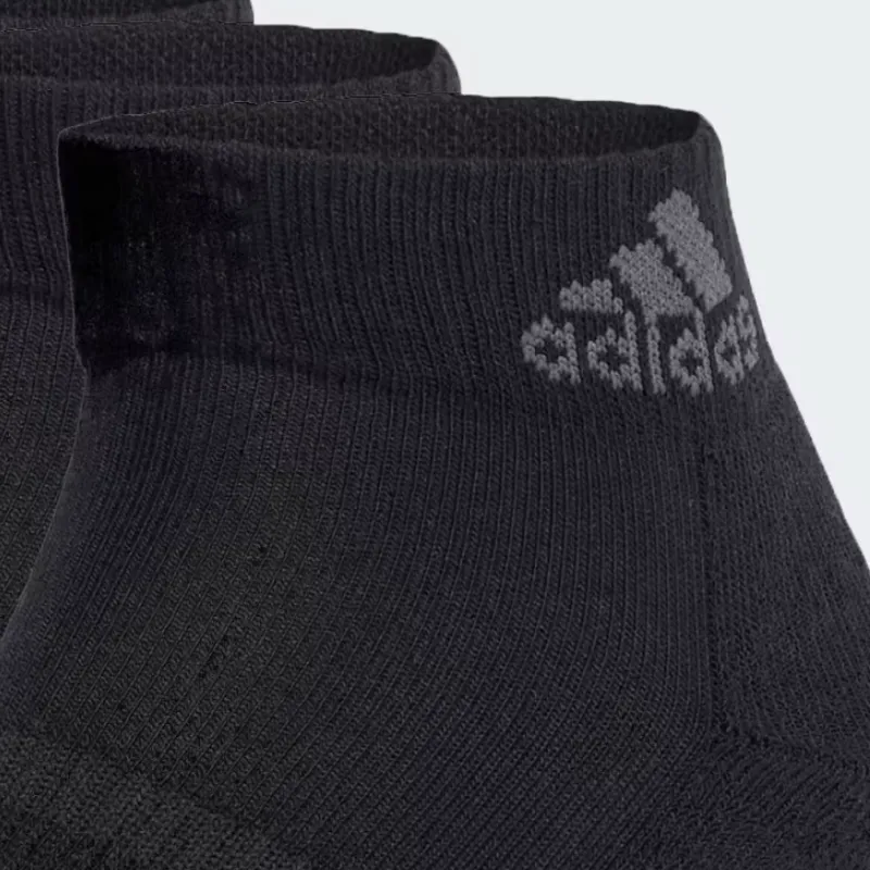 Adidas Ankle Socks Unisex 3 Pack Black-1