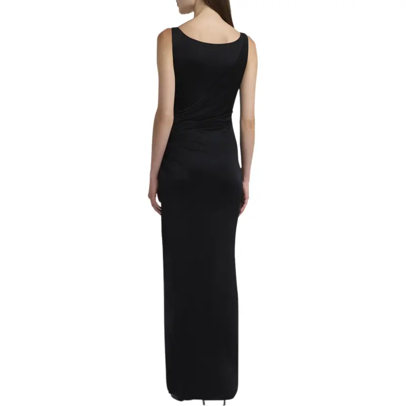 VERSACE Sleeveless Safety Pin Detailed Dress-2