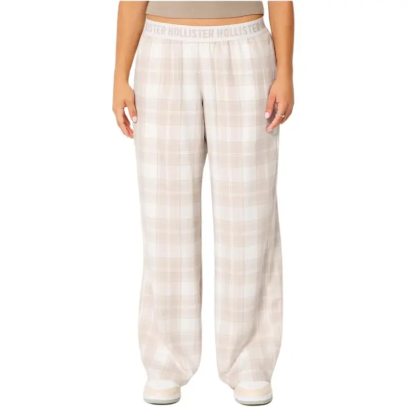 Hollister Pajama Pants Women's Plaid-3