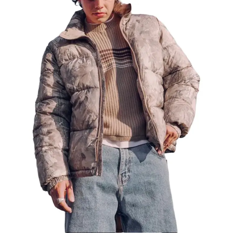 Hollister Puffer Jacket Men's Camouflage-4