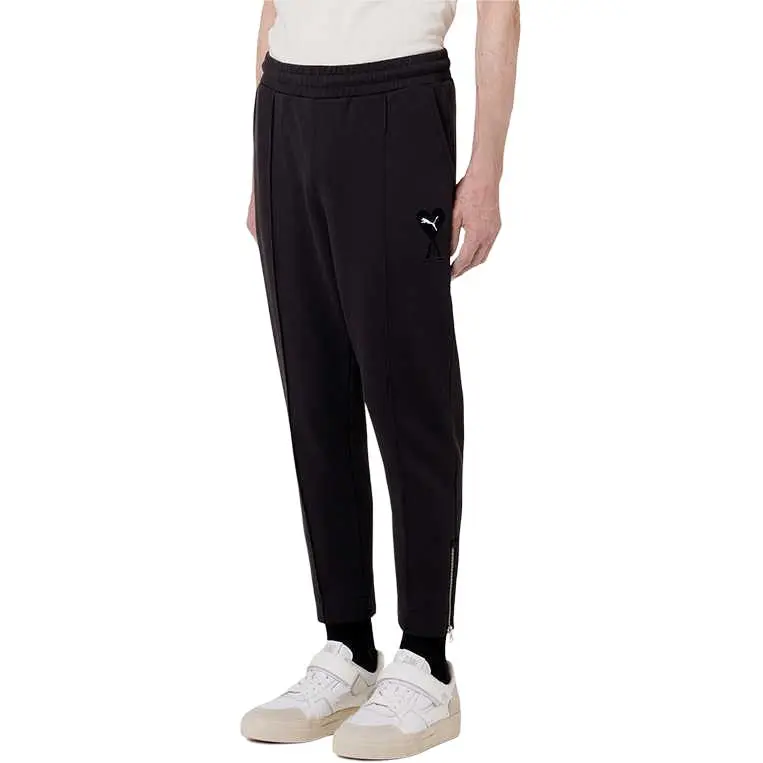 Amiparis X PUMA Knitted Sweatpants Men Black-3