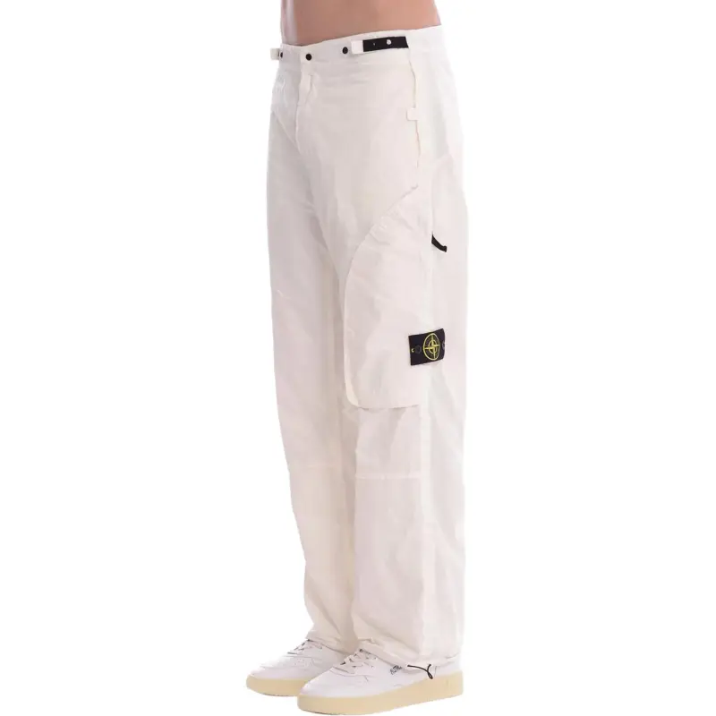 STONE ISLAND Compass badge Chinos-4