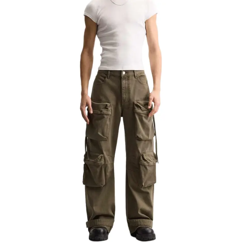 ZARA Jeans Men Brown-2