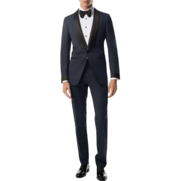 TOM FORD Satin trim Suit-2