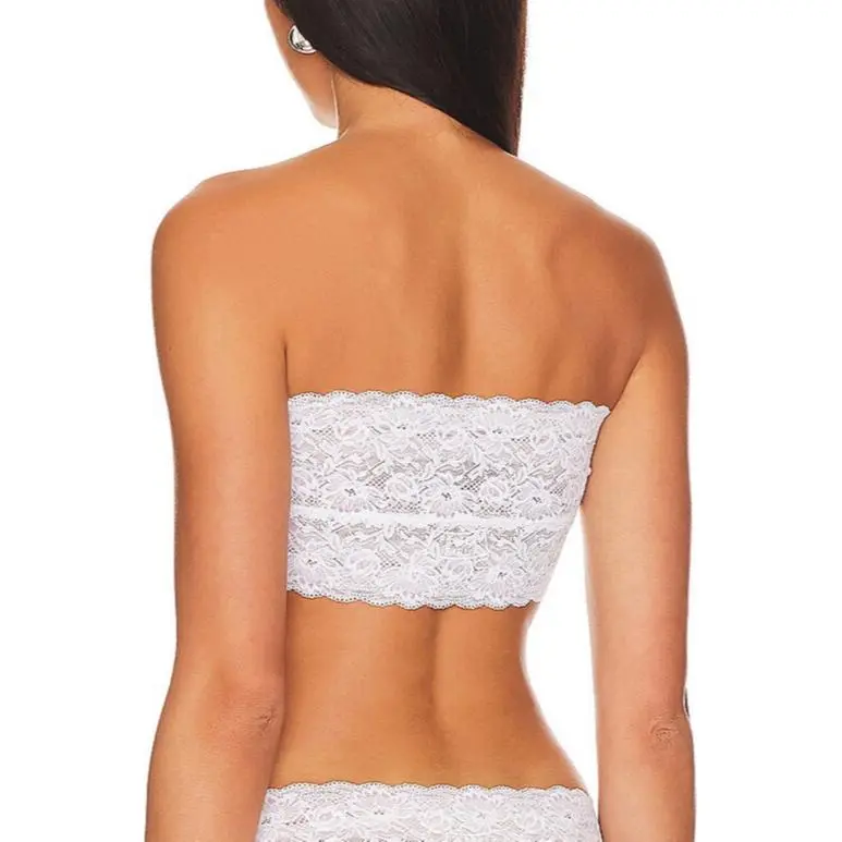 POSTER GIRL Strapless Top Women's White-1