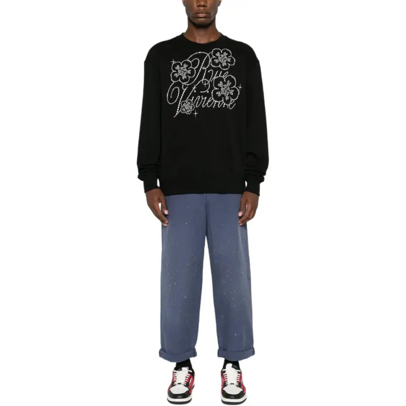 Golden Goose Straight Leg Embellished Chino Pants-2