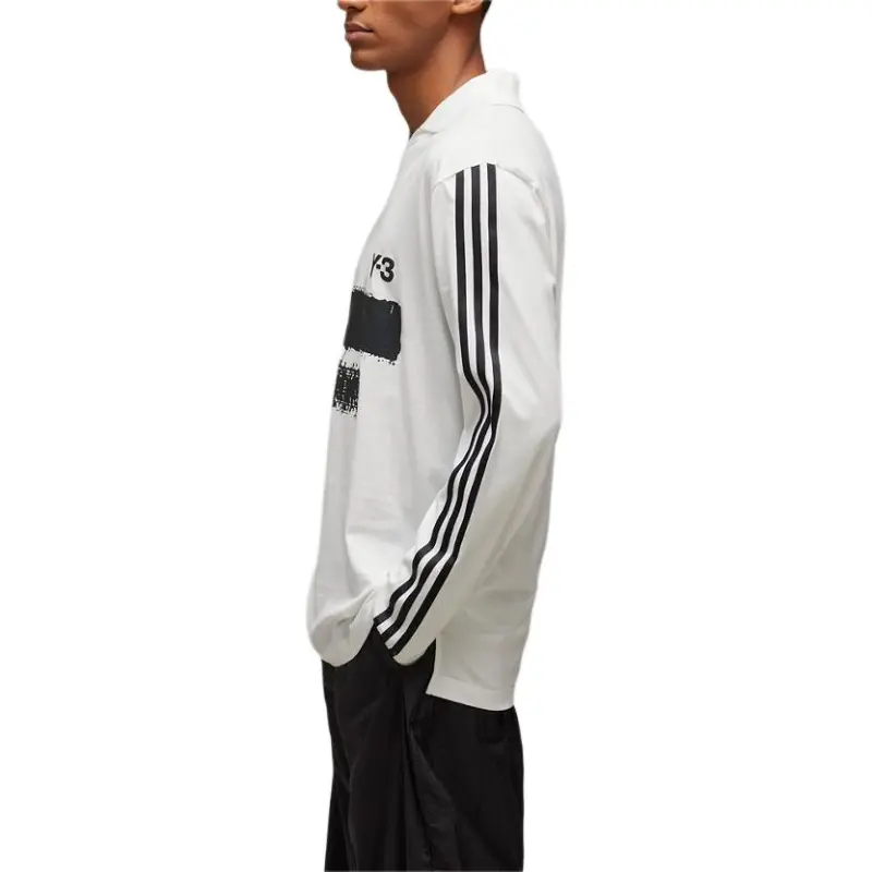 Adidas Free Shipping With AdiClub Y 3 Graphic Logo Long Sleeve Tee-4