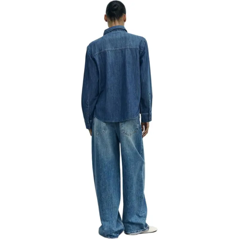 ZARA Jeans Women's Marine Blue-3