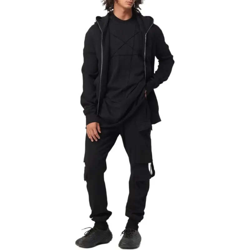 Rick Owens DRKSHDW Tommy T Exposed Seam T Shirt-3