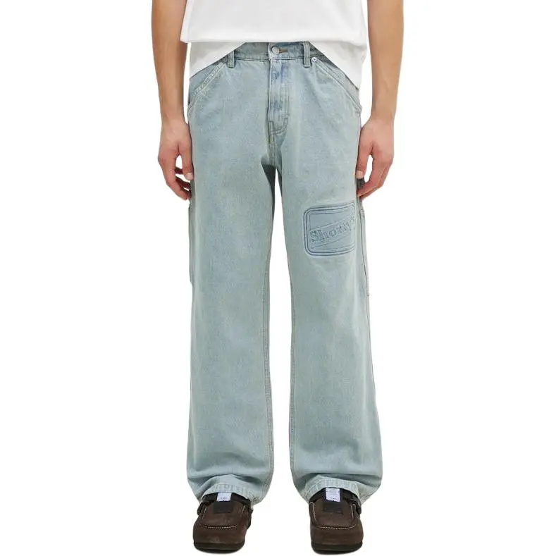 PLEASURES Jeans Men's Light Blue-2