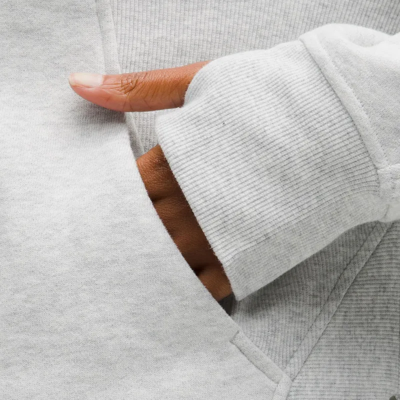 Lululemon Scuba Sweatshirt Women's Light Gray With A Hint Of Mixed Colors-5