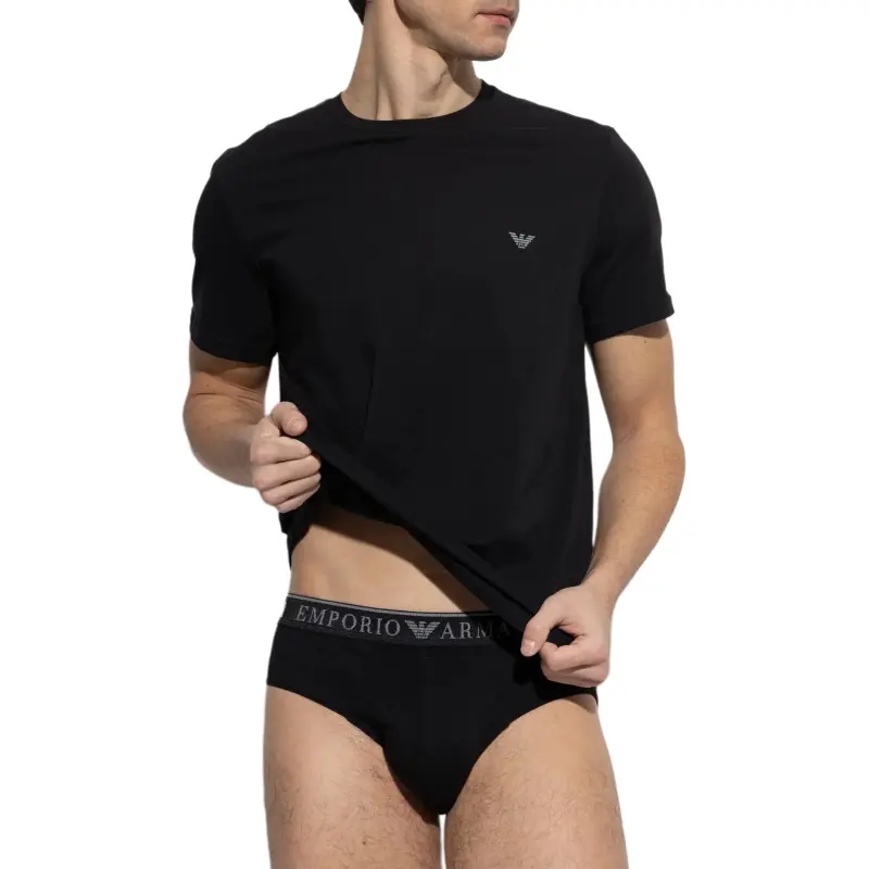 EMPORIO ARMANI Two Pack Of Underwear T Shirts-2