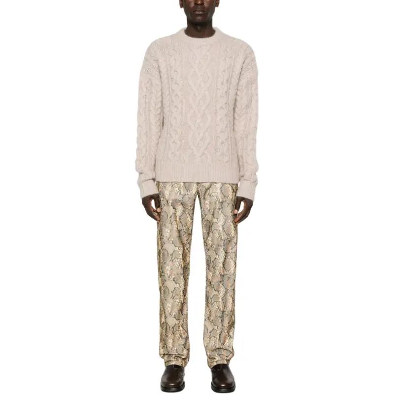 ISABEL MARANT Erick Drop Shoulder Knitted Jumper-3