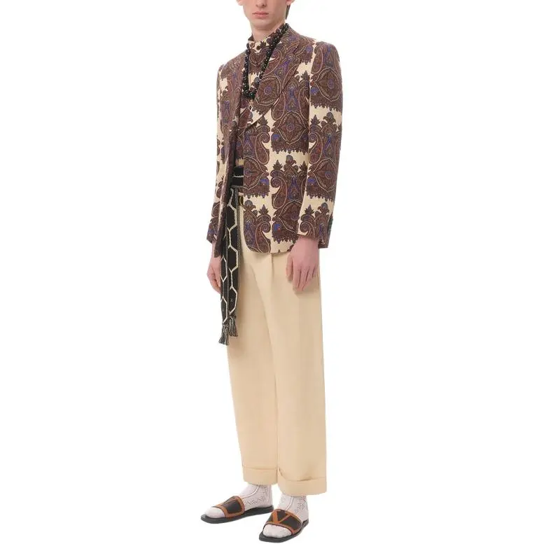 Valentino Business Suits Coats Men's Multicolor-4