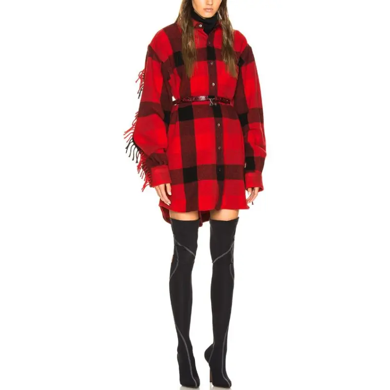Vetements Shirts Women's Red-1