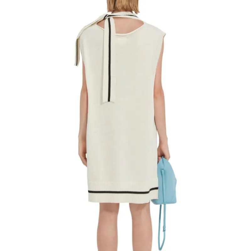 Maison Margiela MM6 Mini Dress Off White-1