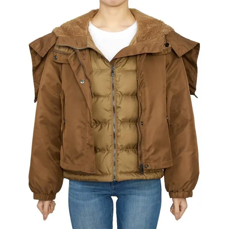 MaxMara Agora Button Detailed Drawstring Parka-2