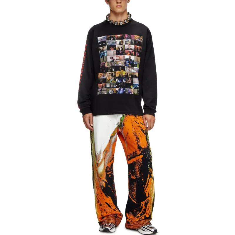 DIESEL T Boxy Long Sleeve T Shirt-2