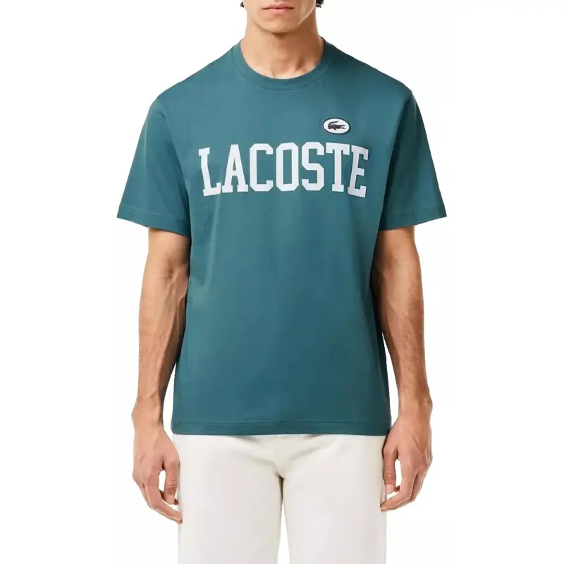 LACOSTE T Shirts Men Green-1