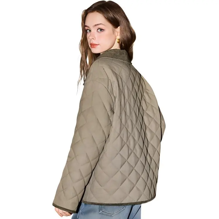 KUHNMARVIN Puffer Jacket Women's Dark Khaki-3