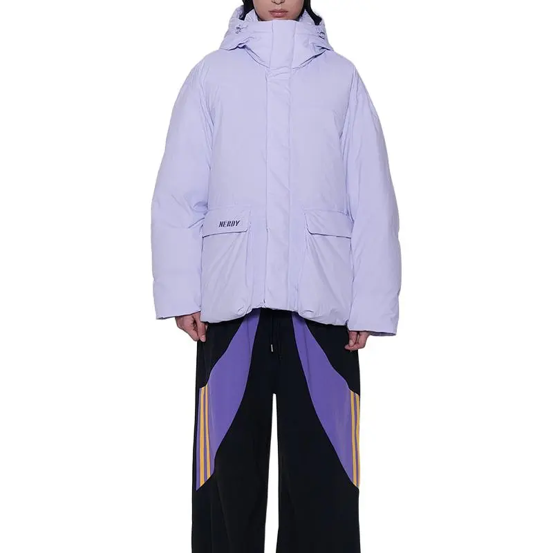 NERDY FW24 Down Jacket Unisex Light Purple-2