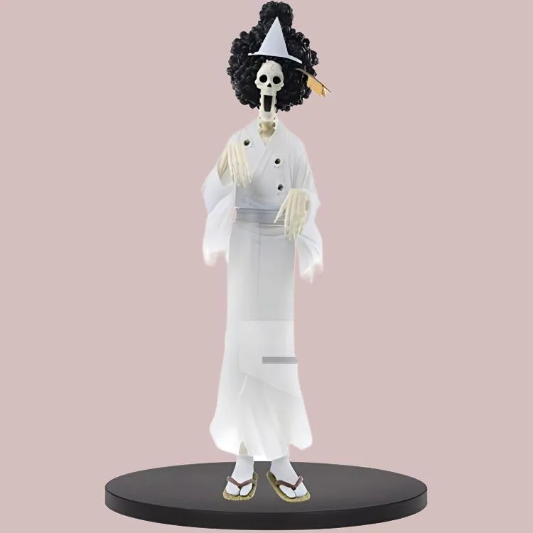 BANPRESTO Brook Eyeglass Factory Dxf One Piece, Waiohō Country Scale Figures-2