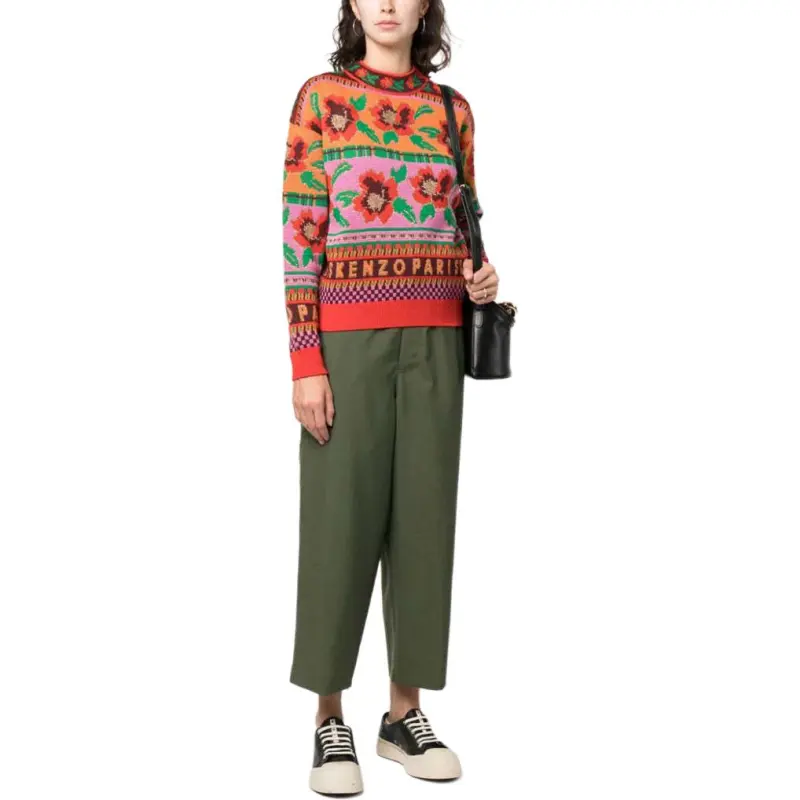 KENZO Intarsia knit Wool blend Jumper-2