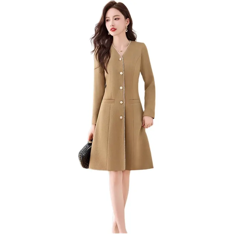 Fele.d Long Sleeved Dress Women's-12