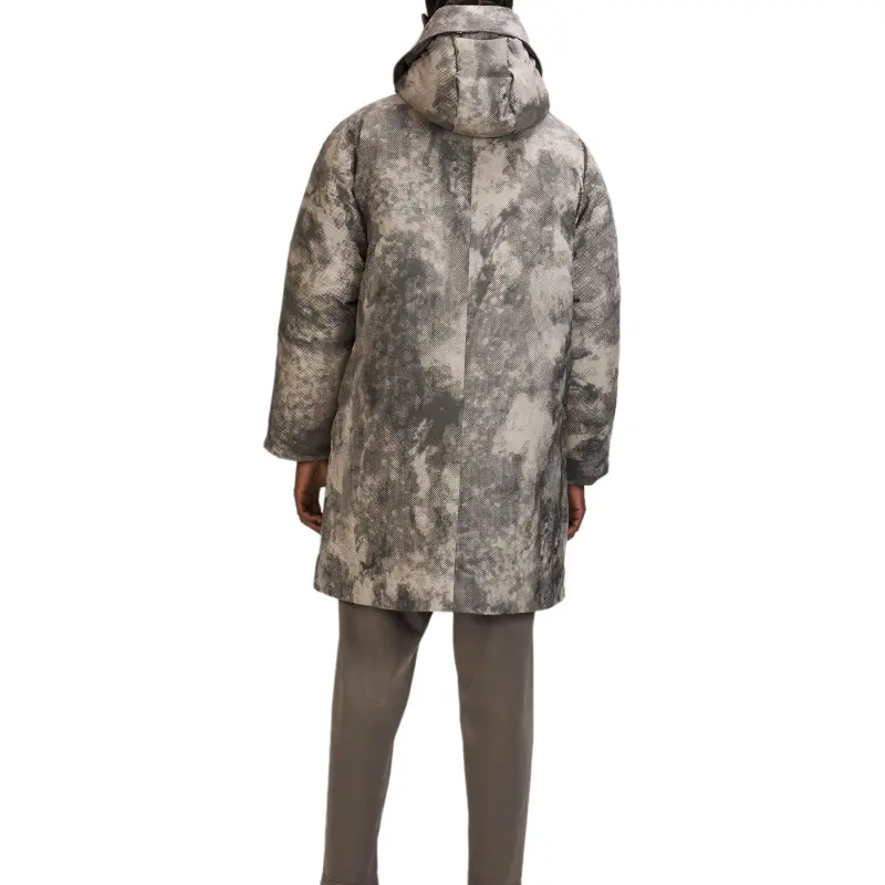 Lululemon LAB Jacquard Series Down Jackets Men Taupe-1