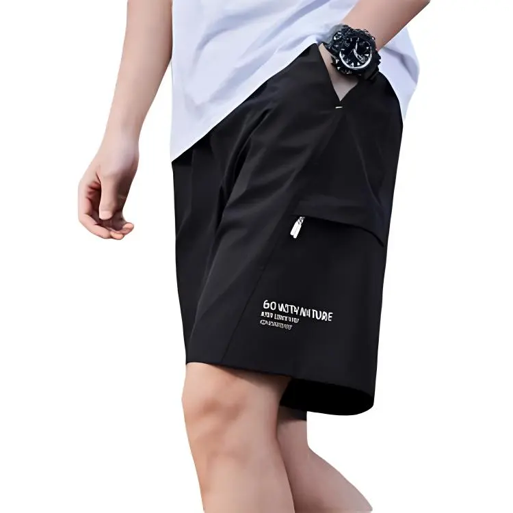 XTEP Vitality Series Casual Shorts Men's Jet Black-1