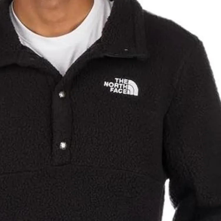THE NORTH FACE Parkview 1/4 Snap Fleece Sweatshirt Men's Black-2