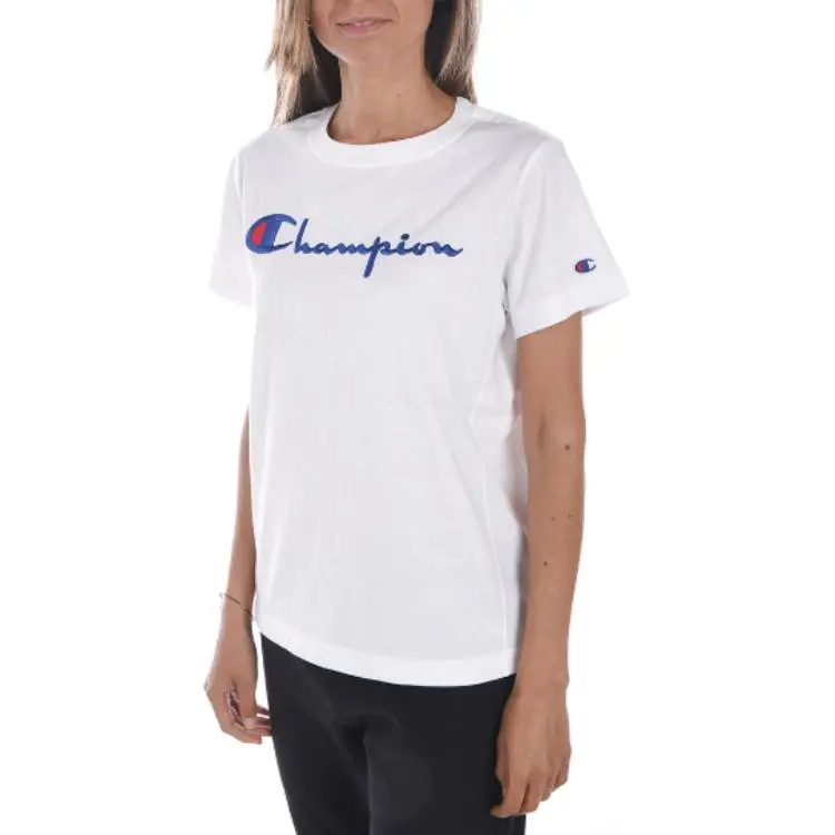 Champion T Shirts Women's White-2