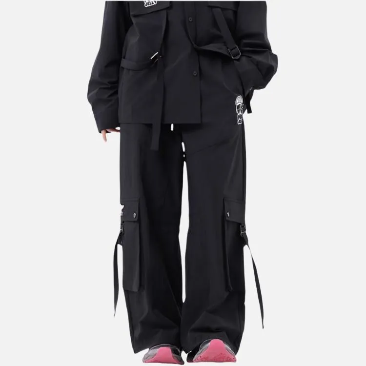 Boy London x PAOPAOMATE,LIANMINGKUAN Casual Pants Unisex Black-1