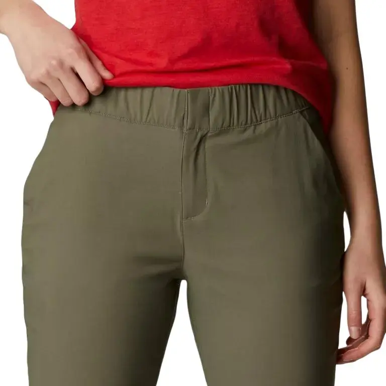 Columbia Casual Pants Women's Stone Green-3