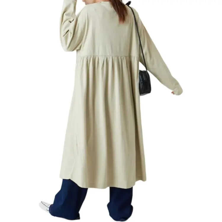 FREAK'S STORE Long Sleeved Dress Women's Cream-1