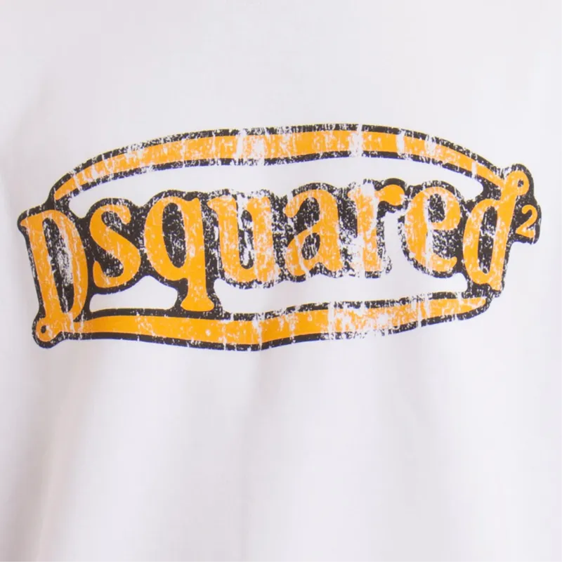 DSQUARED 2 Logo Printed Crewneck Sweatshirt-6