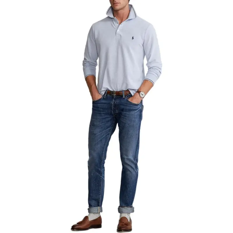 Polo Ralph Lauren SS24 Polo Shirt Men's Blue-1