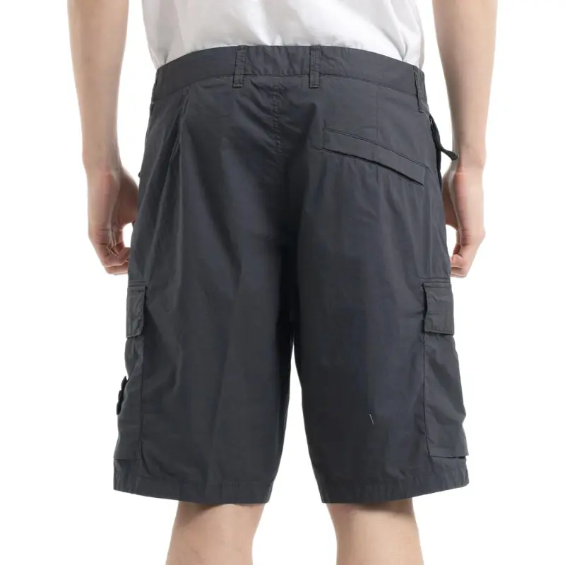 STONE ISLAND Cargo Shorts Men's Charcoal Gray-1