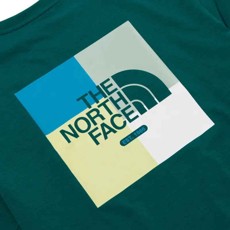THE NORTH FACE COLOR PEAK EX S/SR/TEE T Shirt Men's Dark Green-2