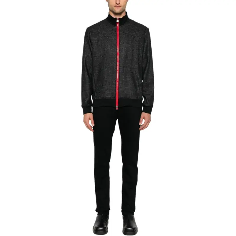 KITON Zip up Sweatshirt-2