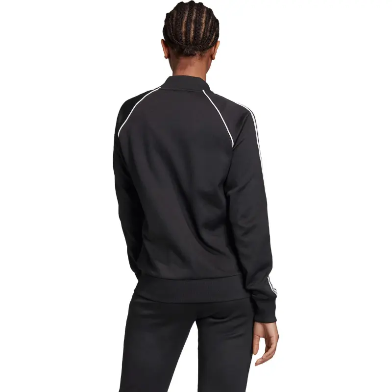 Adidas Women's Primeblue Sst Track Jacket Black/White-2