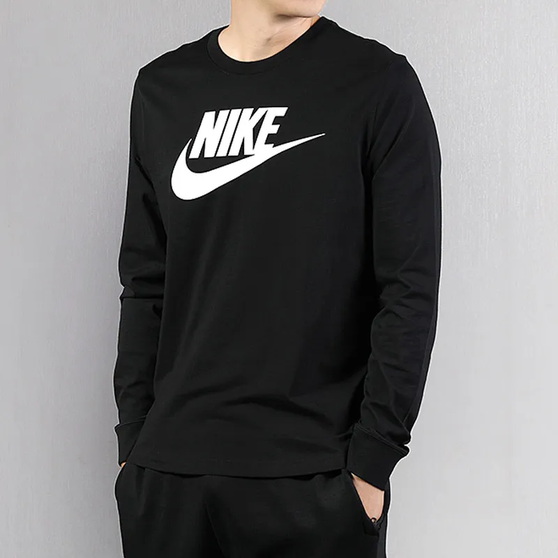 Nike T Shirts Men Black-4