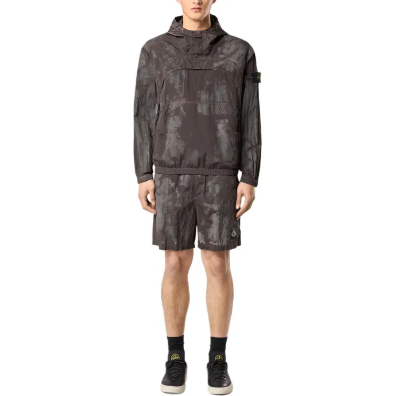 STONE ISLAND Camouflage print Shorts-3
