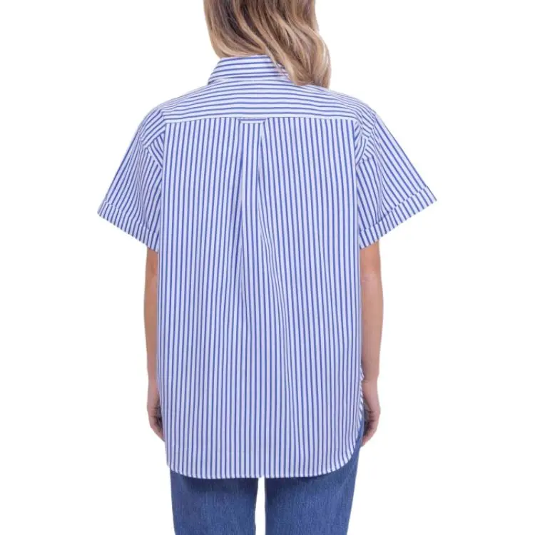 Polo Ralph Lauren Oversize Fit Striped Short Sleeve Shirt-3