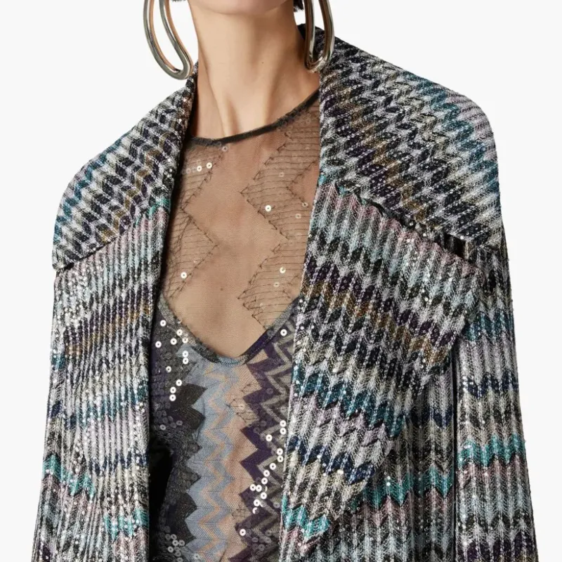 MISSONI Zigzag Coat-4