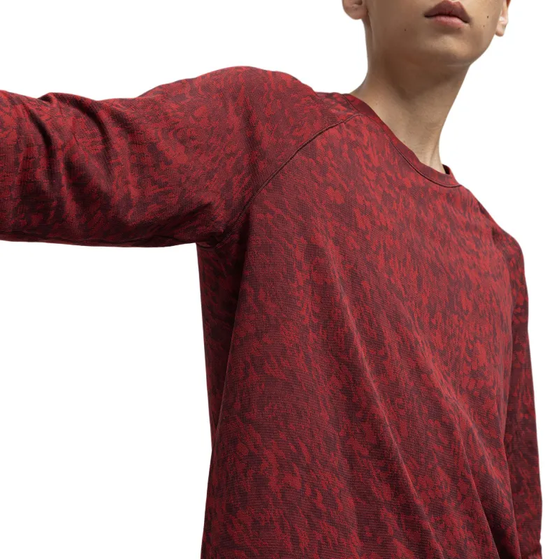 Lululemon Metal Vent Tech Silverescent™ Fabric T Shirt Men's Dark Red-3
