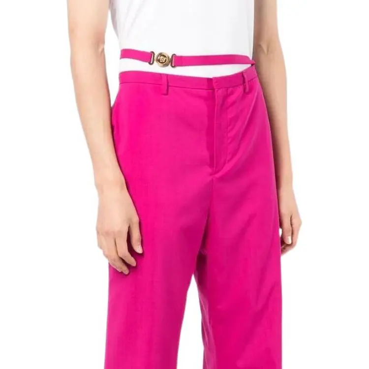 VERSACE Casual Pants Women's Pink-2