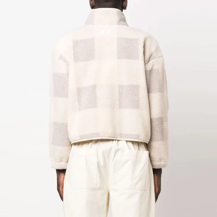 BARBOUR Check-print Fleece Jacket-2