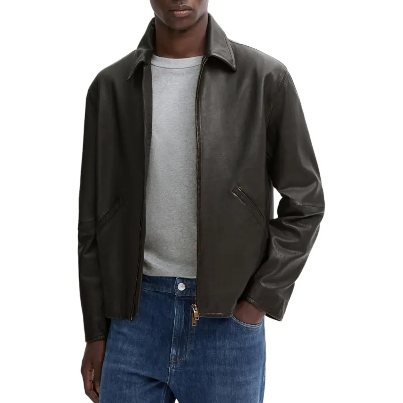 Massimo Dutti Jackets Coats Men's Brown-3