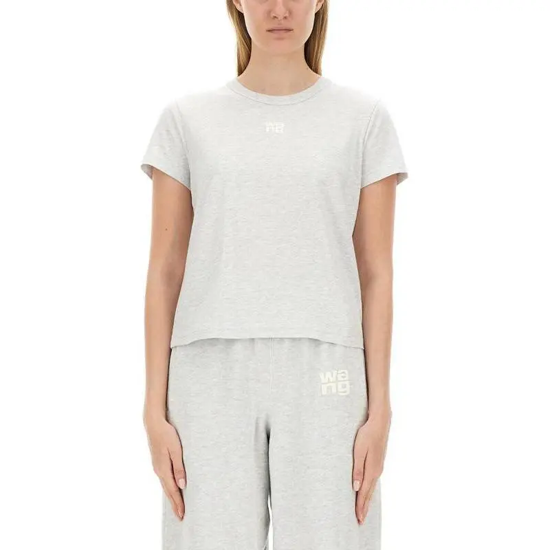 Alexander Wang Regular Fit Crewneck T Shirt-3